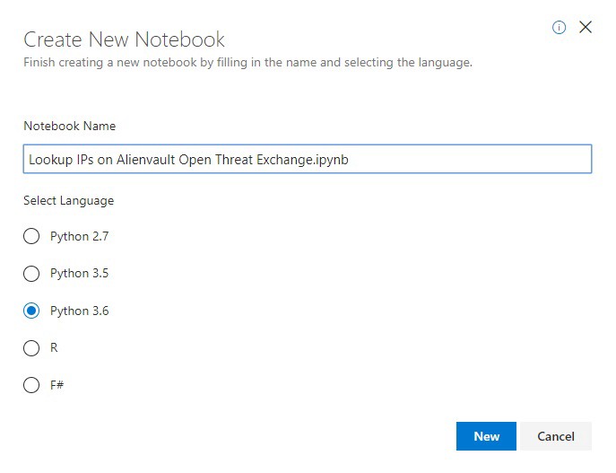 Azure Sentinel Notebooks