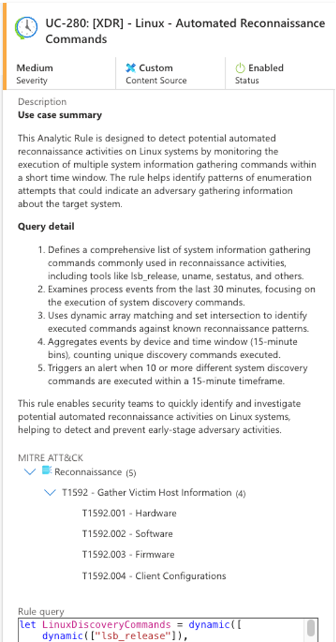 The Need for Custom SIEM Content - Managed Sentinel